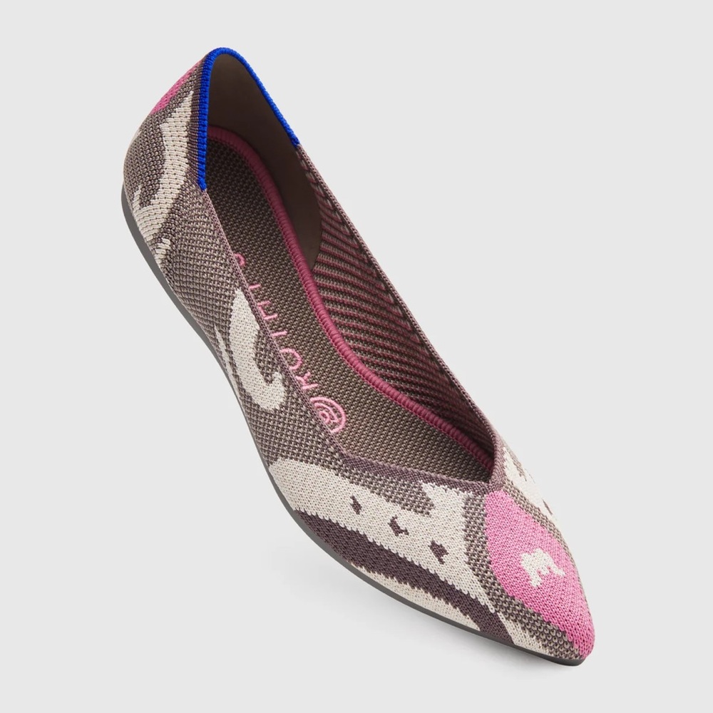 Rothy's Women's Point Flats - Moroccan Rose Size 9